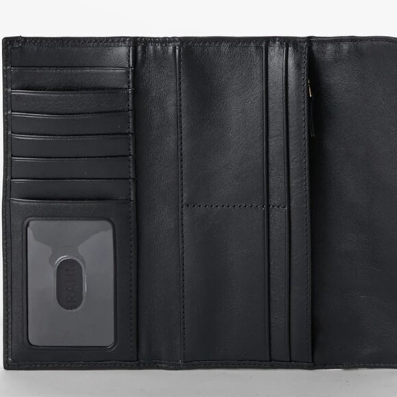 NWT - Brahmin Mara - Black Castle View Crossbody Purse and Matching Wallet - Picture 4 of 12